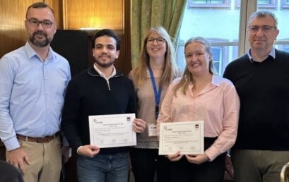 Nabil Haidour receives the 2025 Research Thesis Award from the SFGBM